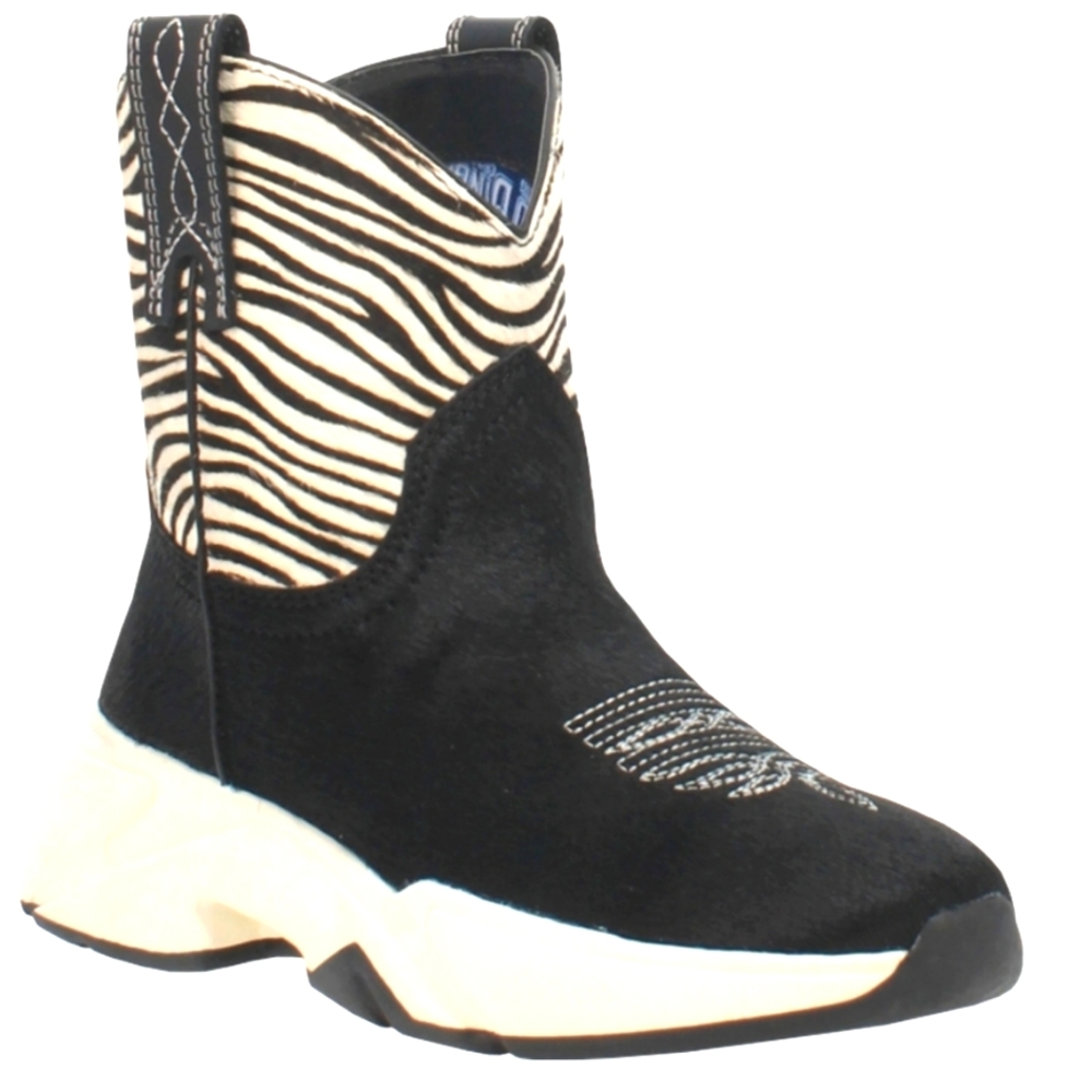 Dingo Safari Zebra Chelsea Boots